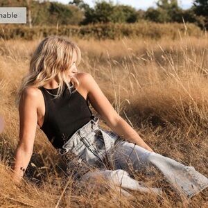 Agolde ADEN 🫶🏻 Utility Boho Paper Bag Lettuce 25